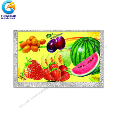 800x480 Dots θετική οθόνη LCD 5 ιντσών οθόνη LCD με RGB διεπαφή