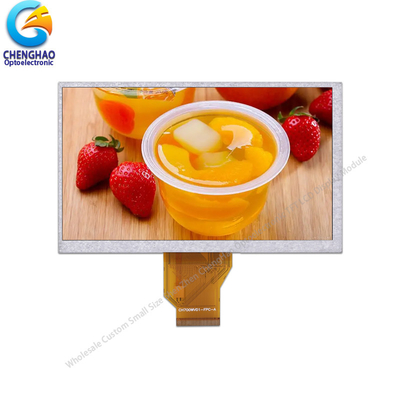 Μοντέλο οθόνης LCD RGB 800x480 Dots 7 Inch TFT 260 Nits